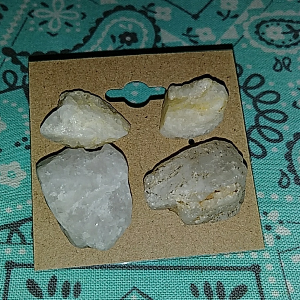 Handmade stone earrings